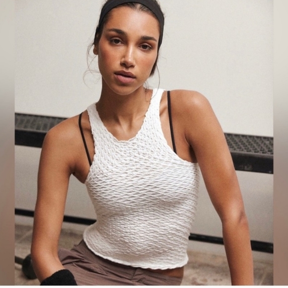 FP Movement by Free People Tops - Free People Movement Nori Tank White NWT